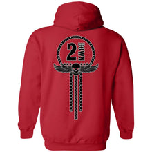 Load image into Gallery viewer, 2 Down Motorcycle Chain Pullover Hoodie
