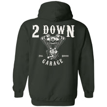 Load image into Gallery viewer, 2 Down Garage Pan Head Motor Pullover Hoodie
