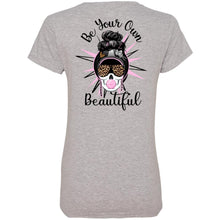 Load image into Gallery viewer, Be Your Own Beautiful Ladies' V-Neck T-Shirt