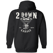 Load image into Gallery viewer, 2 Down Garage Pan Head Motor Pullover Hoodie