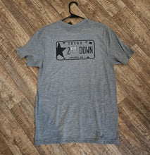 Load image into Gallery viewer, 2 Down License Plate Short Sleeve T Shirt (Gray)
