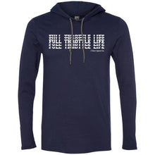 Load image into Gallery viewer, Stacked Full Throttle Life LS T-Shirt Hoodie
