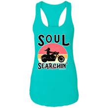 Load image into Gallery viewer, Soul Searchin&#39; Vintage Sunset Ladies Ideal Racerback Tank
