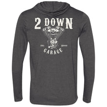 Load image into Gallery viewer, 2 Down Garage Pan Head Motor LS T-Shirt Hoodie
