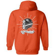 Load image into Gallery viewer, Full Throttle Life Helmet Pullover Hoodie
