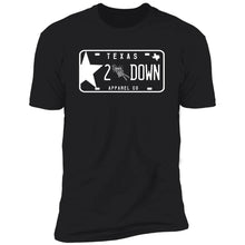 Load image into Gallery viewer, 2 Down License Plate Premium Short Sleeve T-Shirt
