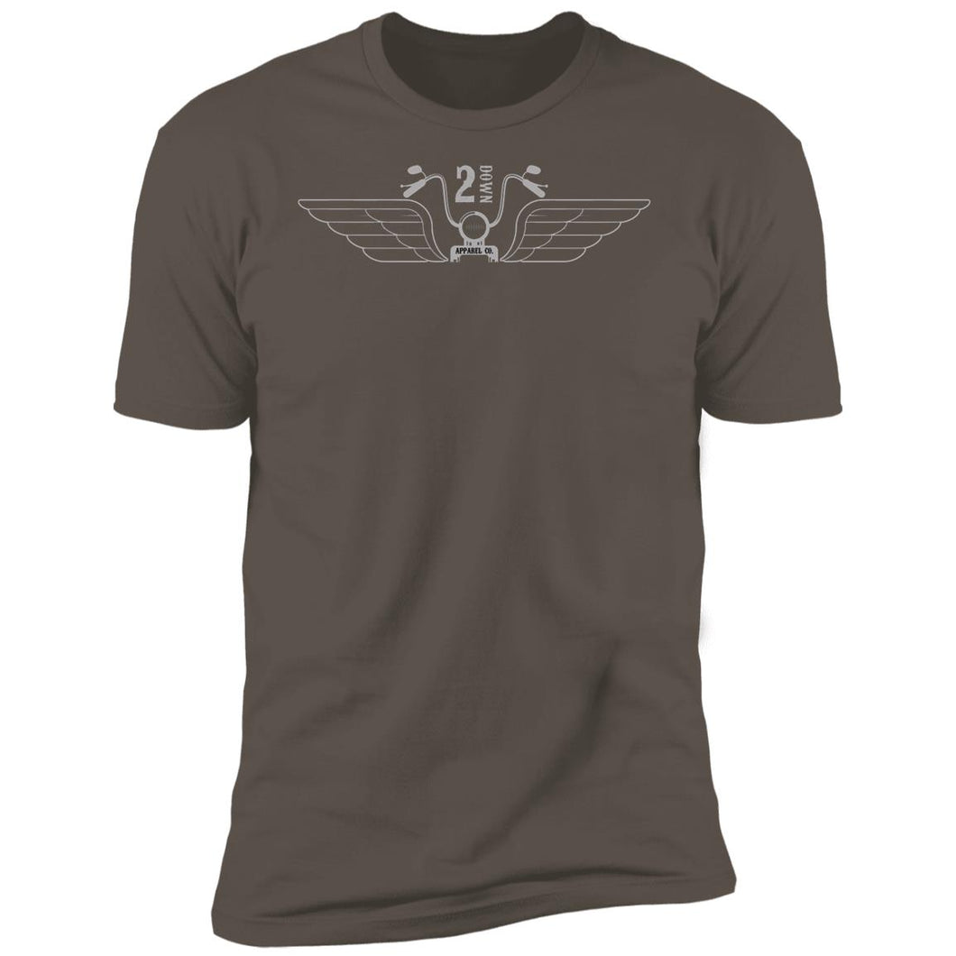 Exhaust Pipe Wings Premium Short Sleeve T-Shirt