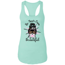 Load image into Gallery viewer, Be Your Own Beautiful Ladies Ideal Racerback Tank
