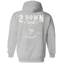 Load image into Gallery viewer, 2 Down Garage Pan Head Motor Pullover Hoodie
