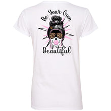 Load image into Gallery viewer, Be Your Own Beautiful Ladies&#39; V-Neck T-Shirt
