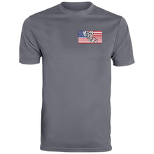 Load image into Gallery viewer, 2 Down Patriotic Moisture-Wicking Tee
