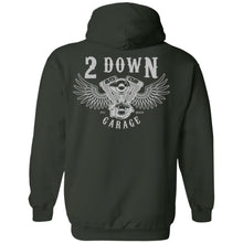 Load image into Gallery viewer, 2 Down Garage Retro Motor Pullover Hoodie
