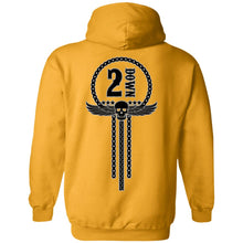 Load image into Gallery viewer, 2 Down Motorcycle Chain Pullover Hoodie
