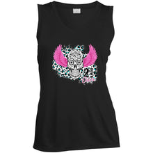 Load image into Gallery viewer, 2 Down Chica  Ladies&#39; Sleeveless V-Neck Performance Tee
